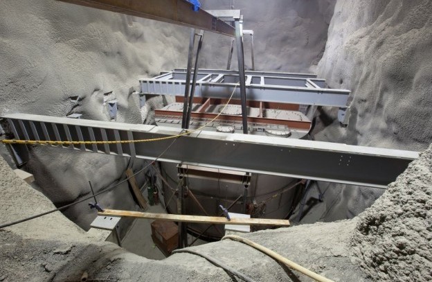 Davis cavern steel erection full